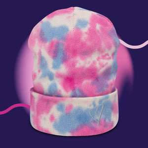 Tie-dye beanie